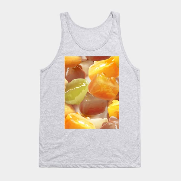 Sweet Potato and Taro Ball Dessert Tank Top by zkozkohi